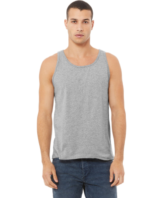 Bella + Canvas 3480CVC Unisex Heather CVC Tank in Athletic heather