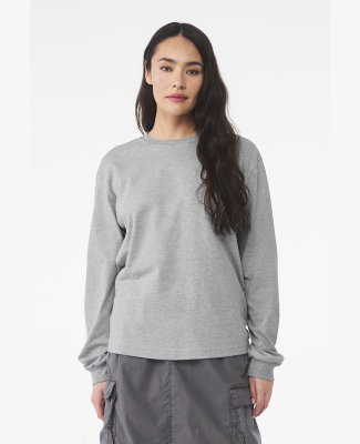 Bella + Canvas 3511 6 oz. Heavyweight Long Sleeve  in Athletic heather