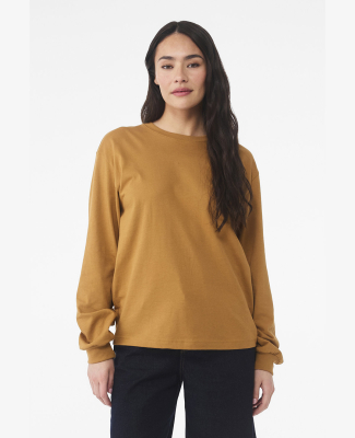 Bella + Canvas 3511 6 oz. Heavyweight Long Sleeve  in Toast