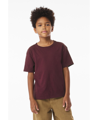 Bella + Canvas 3010Y Youth 6oz. Heavyweight Tee in Maroon