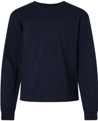 Bella + Canvas 3511Y Youth 6oz. Heavyweight Long S in Navy