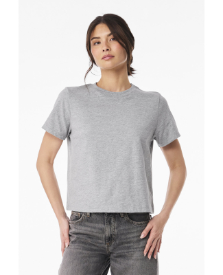 Bella + Canvas 6110 Women's 6 oz Heavyweight Tee in Athletic heather