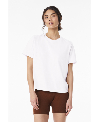 Bella + Canvas 6110 Women's 6 oz Heavyweight Tee in White