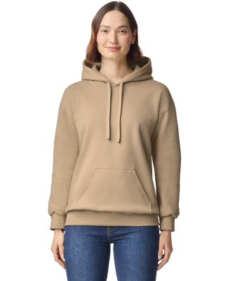 Gildan 19500 Unisex Hammer™ Maxweight Hooded Swe in Tan