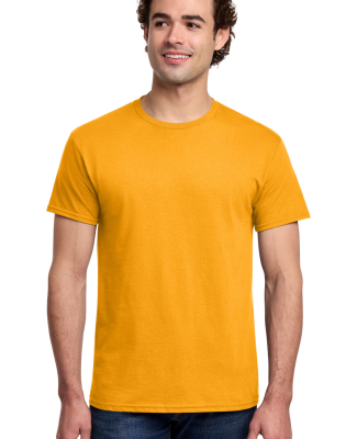 Gildan 3000 Unisex Light Cotton T-Shirt in Gold