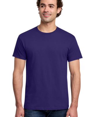 Gildan 3000 Unisex Light Cotton T-Shirt in Purple