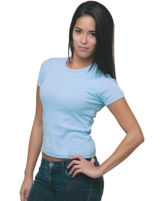 Bayside Apparel 4539 Women's USA-Made Cap Sleeve T-Shirt Catalog