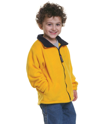 Bayside Apparel 1115 Youth USA-Made Full-Zip Fleece Jacket Catalog