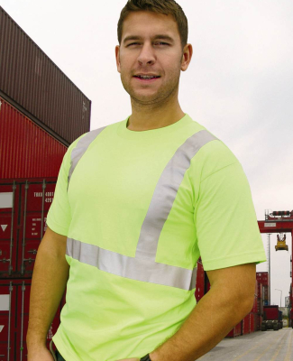 Bayside Apparel 3752 Unisex USA-Made 50/50 High Visibility T-Shirt Catalog