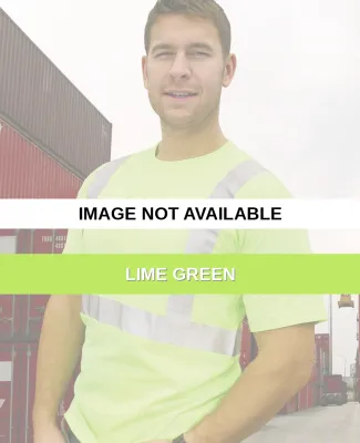 Bayside Apparel 3752 Unisex USA-Made 50/50 High Vi Lime Green