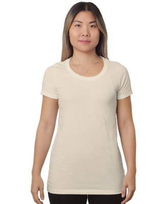 Bayside Apparel 9625 Women's Fine Jersey T-Shirt in Cream