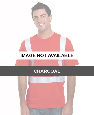 Bayside Apparel 3755 Unisex USA-Made Hi-Visibility Charcoal