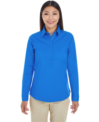 Devon and Jones DP610W Women's Perfect Fit™ Half in French blue