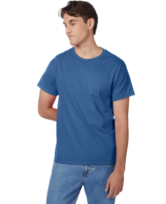 Hanes 5250 Unisex Authentic T-Shirt in Denim blue