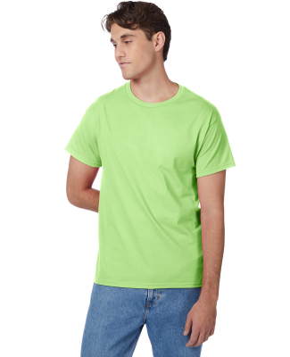 Hanes 5250 Unisex Authentic T-Shirt in Lime
