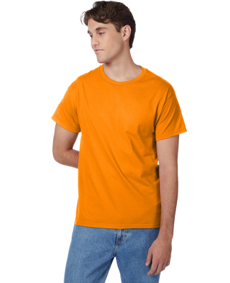 Hanes 5250 Unisex Authentic T-Shirt in Safety orange