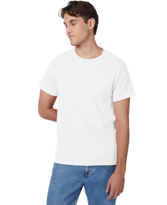 Hanes 5250 Unisex Authentic T-Shirt in White