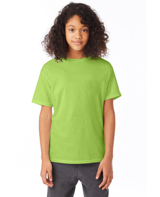 Hanes 5370 Youth Ecosmart™ T-Shirt in Lime