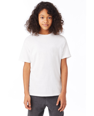 Hanes 5370 Youth Ecosmart™ T-Shirt in White
