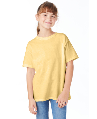 Hanes 5480 Youth Essential-T T-Shirt in Athletic gold