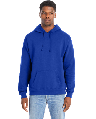 Hanes RS170 Unisex Perfect Sweats Hooded Sweatshir in Deep royal