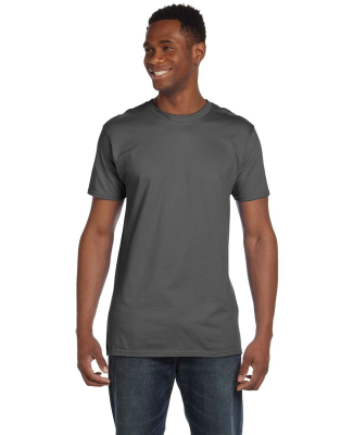 Hanes 498PT Unisex Perfect-T DTG T-Shirt in Smoke grey