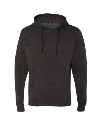 J America 8620 Men's Cloud Fleece Hooded Sweatshir in Charcoal heather