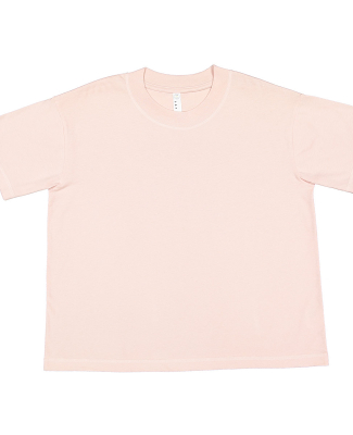 LA T 3520 Relaxed Crew Tee in Blush