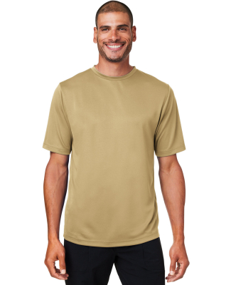 Team 365 TT15 Men's Zone Performance Mesh T-Shirt in Sport vegas gold