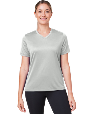 Team 365 TT15W Women's Zone Performance Mesh T-Shi in Sport silver