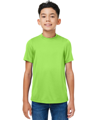 Team 365 TT15Y Youth Zone Performance Mesh T-Shirt in Acid green