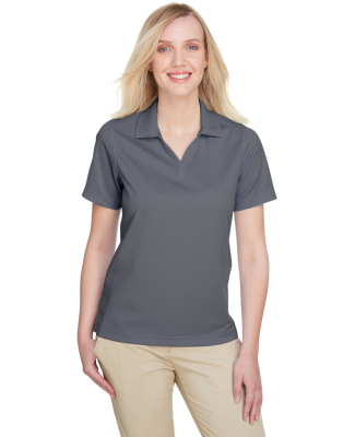 UltraClub UC102W Women's Cavalry Twill Performance in Charcoal/ navy