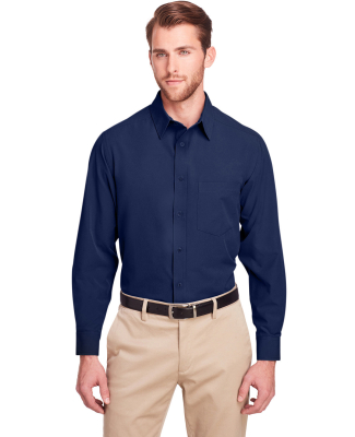 UltraClub UC500 Men's Bradley Performance Woven Sh in Navy