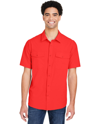 Core 365 CE510 Men's Ultra UVP® Marina Shirt in Marina red