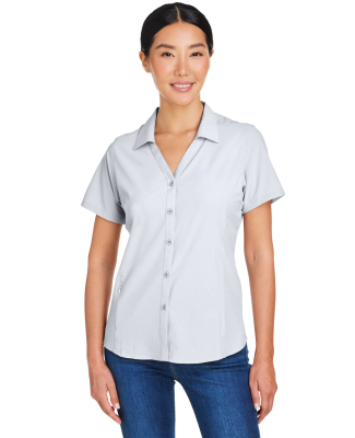 Core 365 CE510W Women's Ultra UVP® Marina Shirt in Platinum