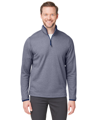 Core 365 CE73 Men's Venture Heathered Stripe Quart in Classic navy/ white