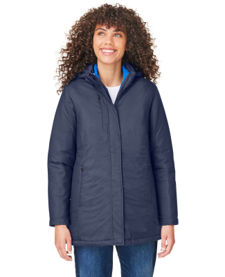 Core 365 CE725W Women's Inspire 3-in-1 Jacket with in Classic navy/ true royal