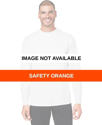 Core 365 CE10L Unisex Capital Long Sleeve Performa Safety Orange