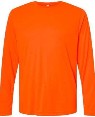Core 365 CE10L Unisex Capital Long Sleeve Performa in Safety Orange
