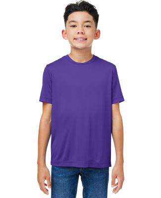 Core 365 CE10Y Youth Capital Performance T-Shirt in Campus purple