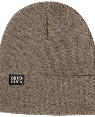 DRI DUCK 3523 Coleman Cuffed Beanie in Gravel