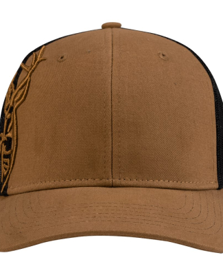 DRI DUCK 3321 3D Buck Pro Cap in Saddle mesh