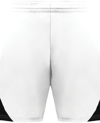 Augusta Sportswear 1736 Men's Step-Back Basketball in White/ black