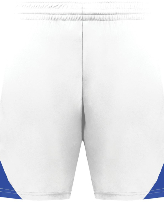Augusta Sportswear 1736 Men's Step-Back Basketball in White/ royal
