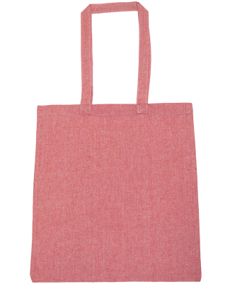 Liberty Bags 8505R Lightweight Recycled Canvas Tot in Happy heather red