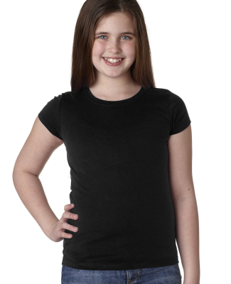 Next Level 3710 The Princess Tee in Black