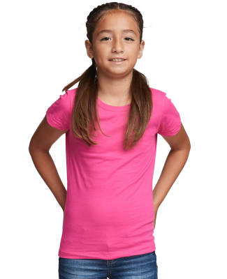 Next Level 3710 The Princess Tee in Raspberry