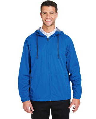 North End NE75 Men's Network Lightweight Jacket in Light nautical blue heather