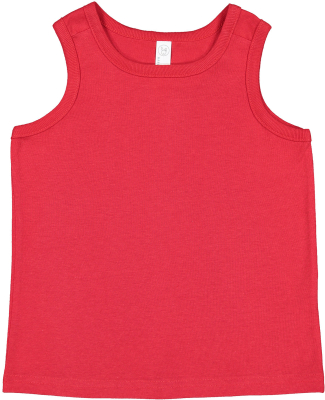 Rabbit Skins 3323 Toddler Fine Jersey Tank in Red