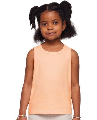 Rabbit Skins 3323 Toddler Fine Jersey Tank in Sunset